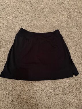 Classic Athletic Black Mini Skort